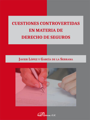 cover image of Cuestiones controvertidas en materia de derecho de seguros